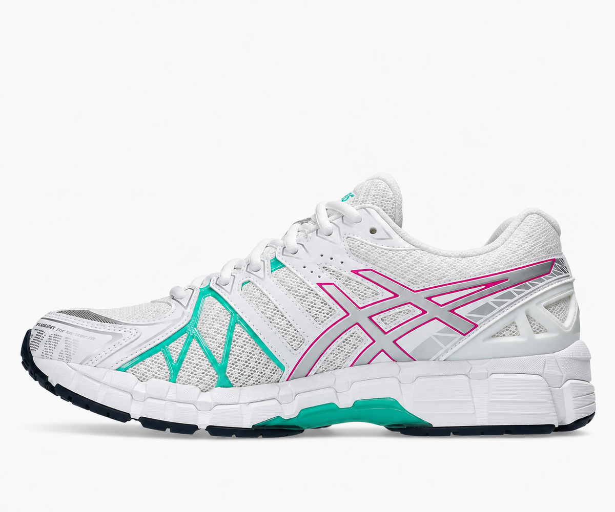 GEL-KAYANO 20 White/Aurora Green